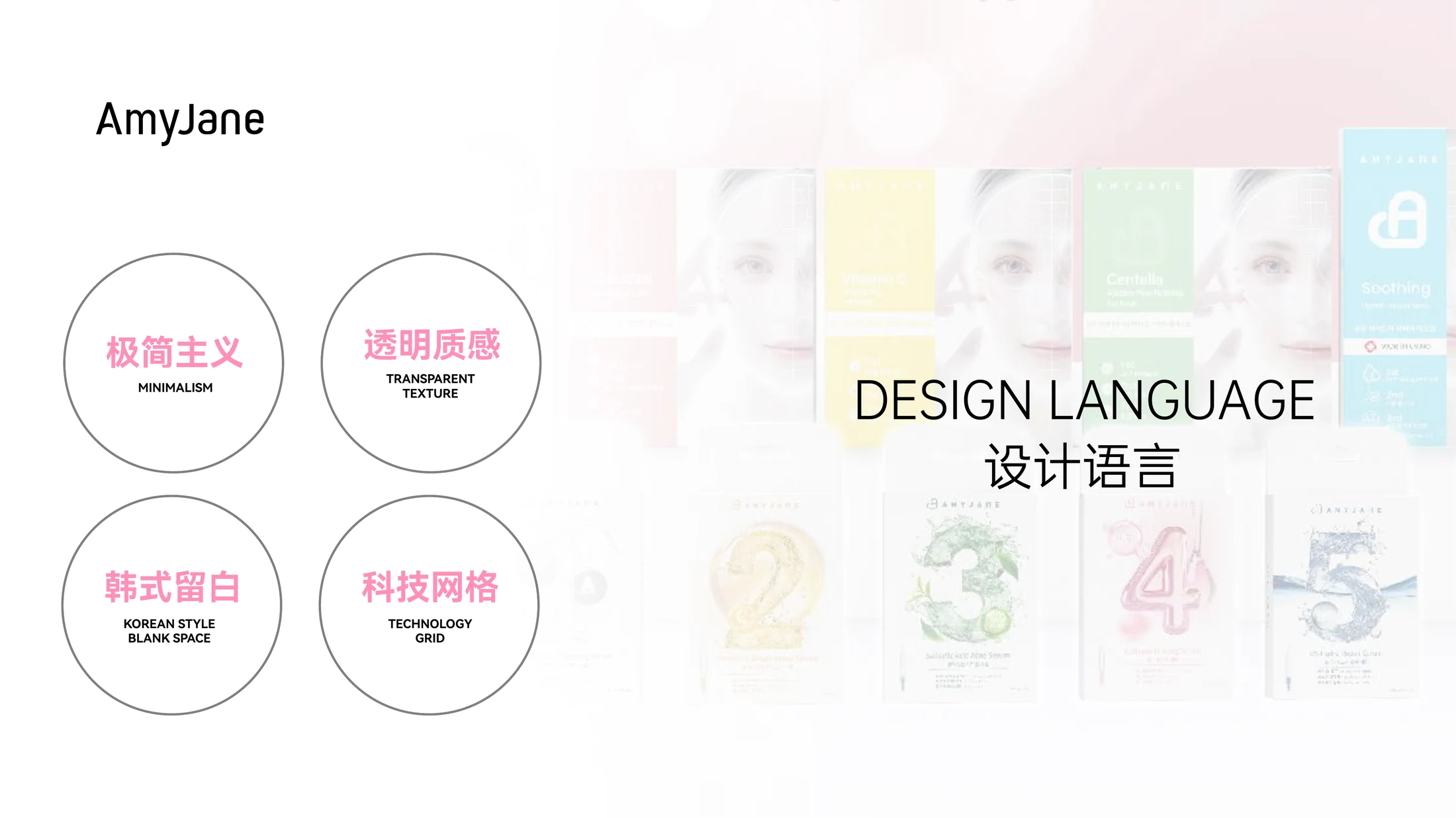 AMYJANE design language slide